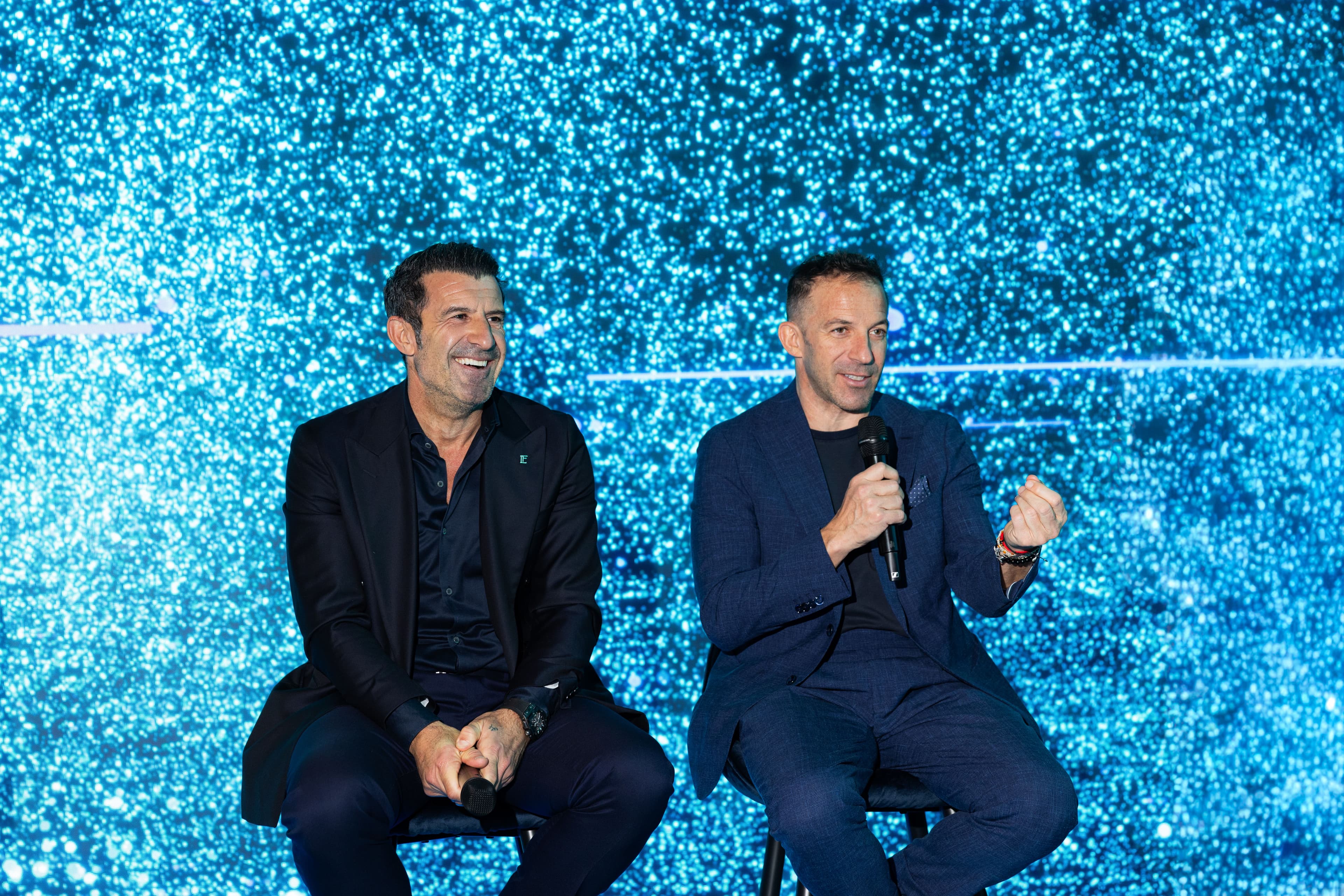 Football icons Luís Figo and Alessandro Del Piero grace Digitain stand at ICE 2026