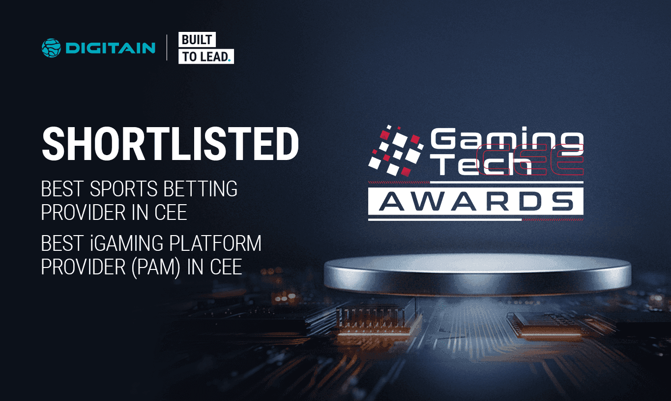 Digitain Nominated in Two Major Categories at the GamingTECH CEE Awards