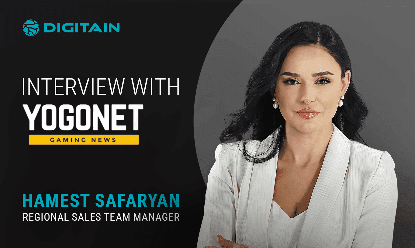 Yogonet: Interview With Digitain’s Sales Team Manager, Hamest Safaryan